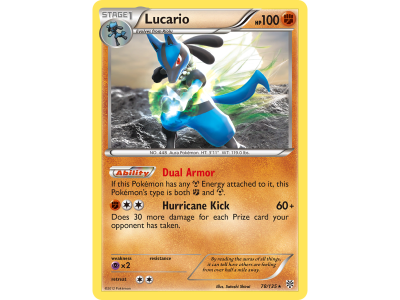 Lucario (Reverse Holo)