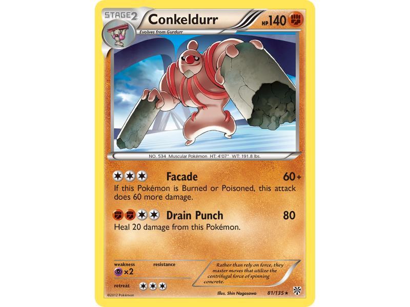 Conkeldurr (Reverse Holo)