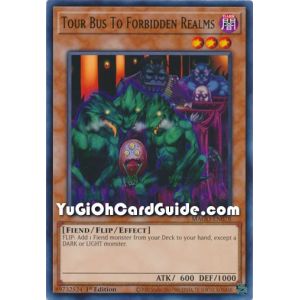 Tour Bus To Forbidden Realms (Premium Gold Rare)