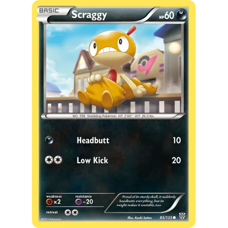 Scraggy (Reverse Holo)