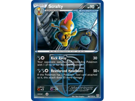 Scrafty (Reverse Holo)