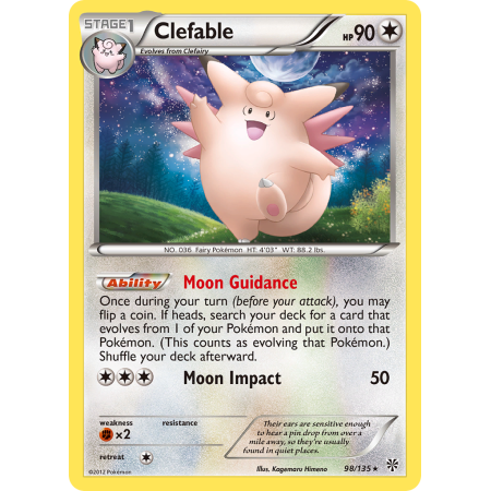 Clefable (Reverse Holo)
