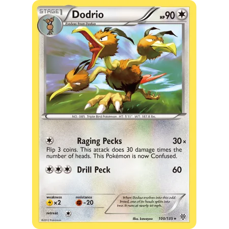 Dodrio (Reverse Holo)