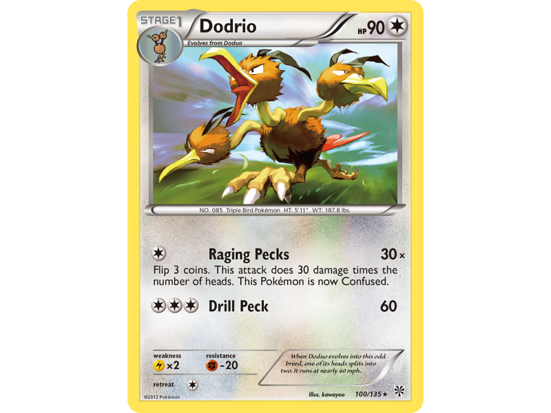 Dodrio (Reverse Holo)
