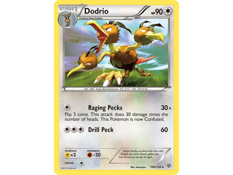 Dodrio (Reverse Holo)