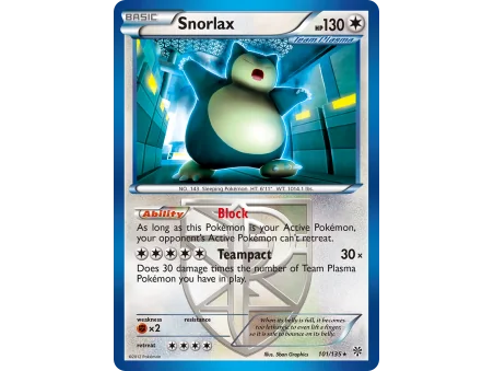 Snorlax (Reverse Holo)
