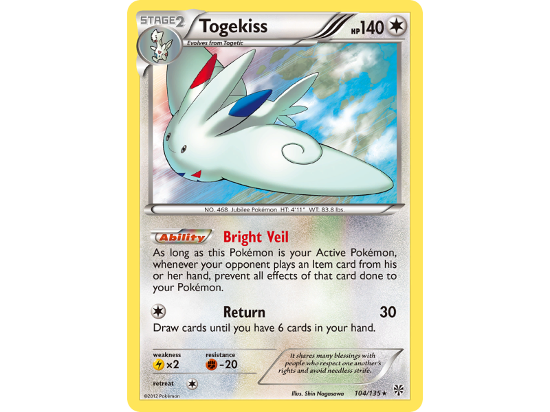 Togekiss (Reverse Holo)