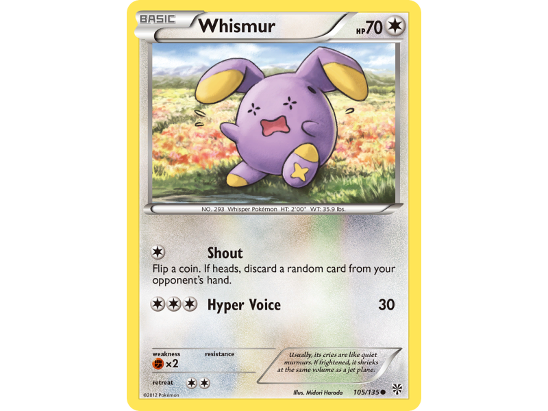 Whismur (Reverse Holo)