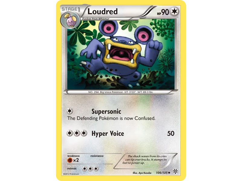 Loudred (Reverse Holo)