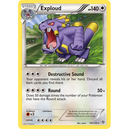 Exploud (Reverse Holo)