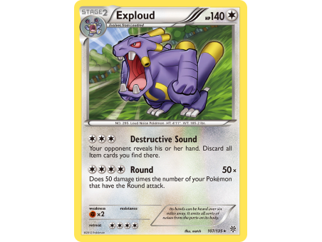 Exploud (Reverse Holo)