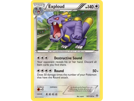 Exploud (Reverse Holo)