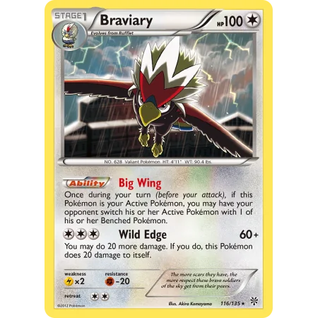 Braviary (Reverse Holo)