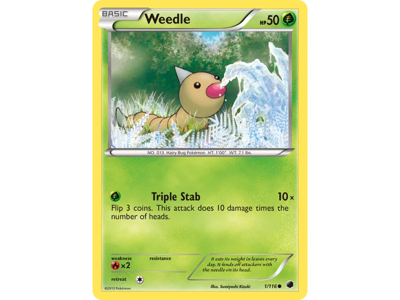 Weedle (Reverse Holo)