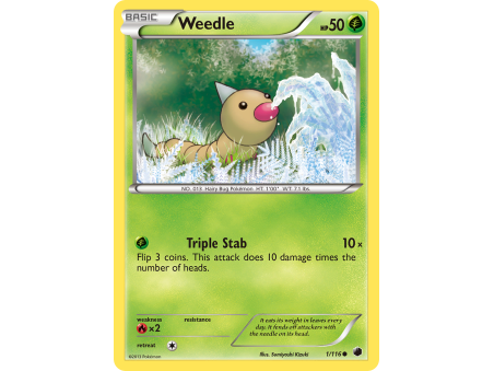 Weedle (Reverse Holo)