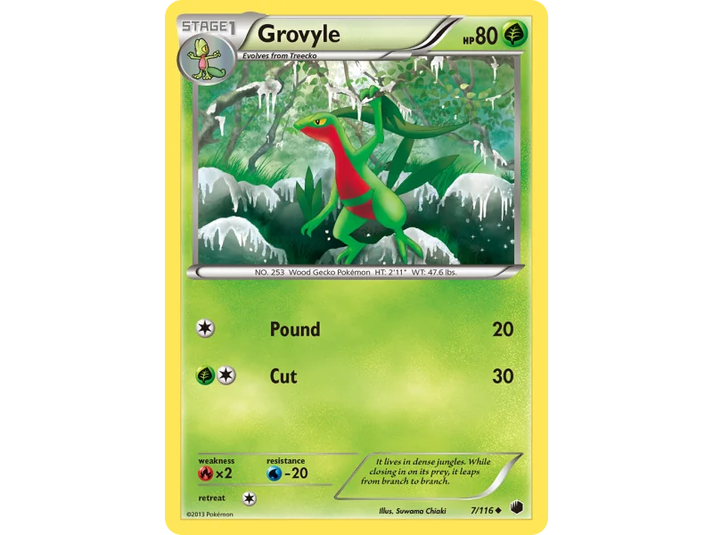 Grovyle (Reverse Holo)