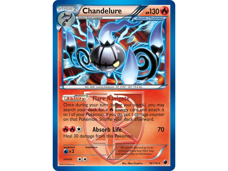 Chandelure (Reverse Holo)
