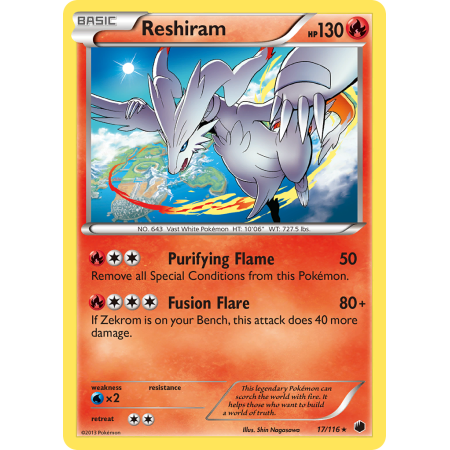 Reshiram (Reverse Holo)