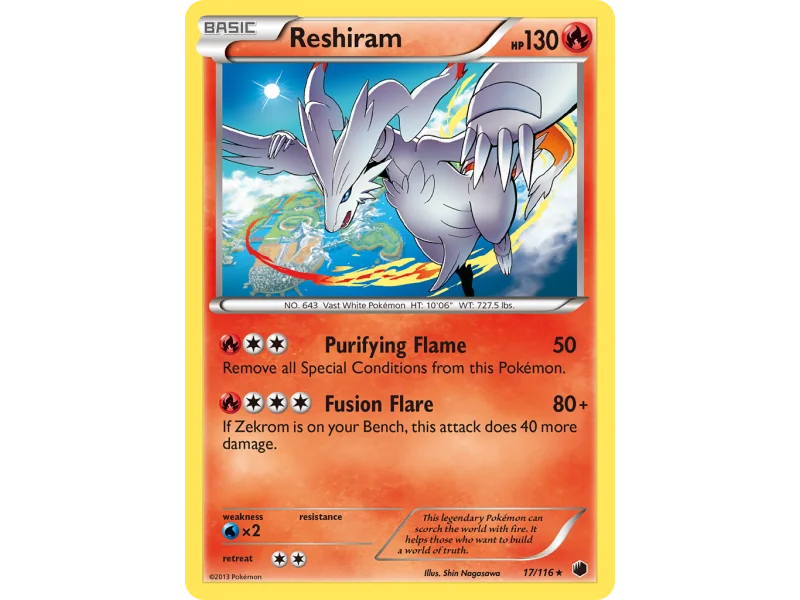 Reshiram (Reverse Holo)
