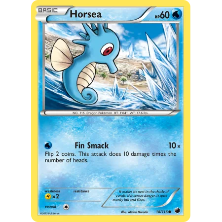Horsea (Reverse Holo)