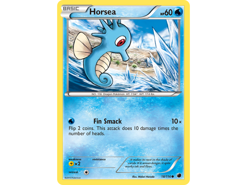Horsea (Reverse Holo)
