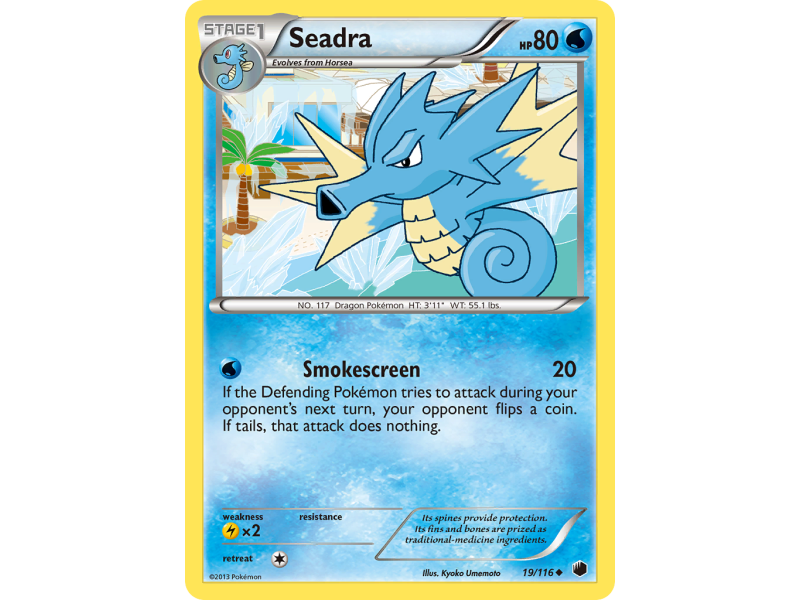 Seadra (Reverse Holo)