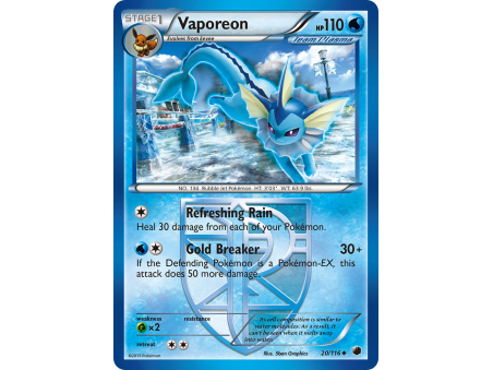 Vaporeon (Reverse Holo)