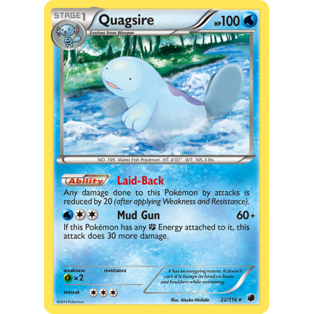 Quagsire (Reverse Holo)