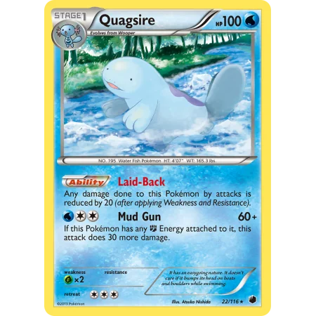 Quagsire (Reverse Holo)