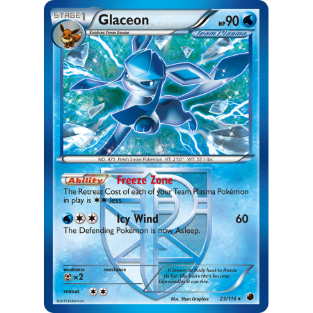 Glaceon (Reverse Holo)