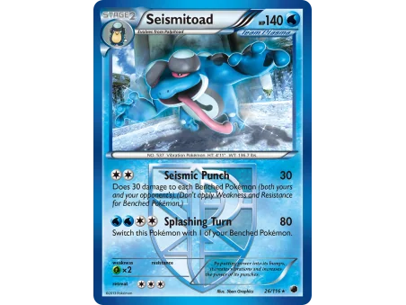 Seismitoad (Reverse Holo)