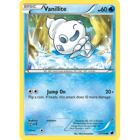 Vanillite (Reverse Holo)