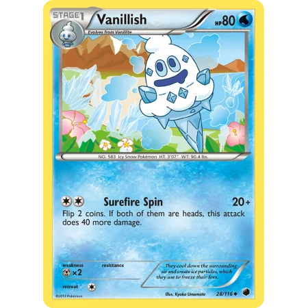 Vanillish (Reverse Holo)