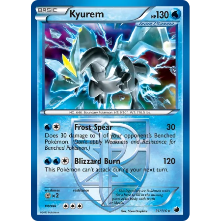 Kyurem (Reverse Holo)