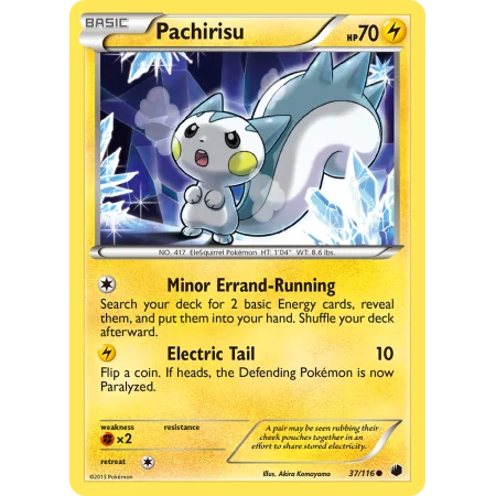 Pachirisu (Reverse Holo)