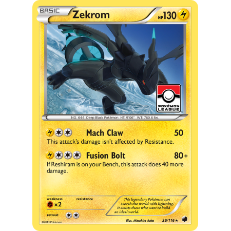 Zekrom (Reverse Holo)