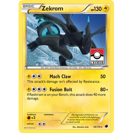 Zekrom (Reverse Holo)