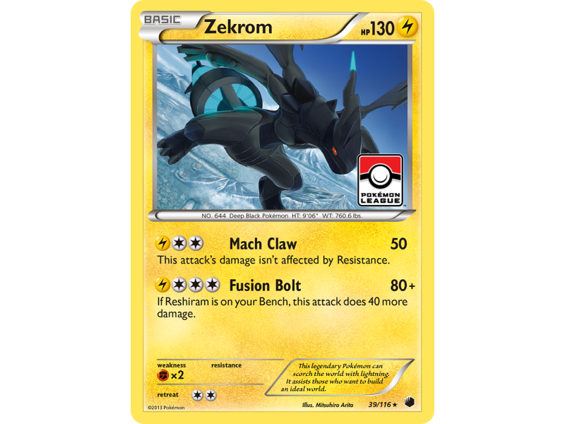 Zekrom (Reverse Holo)