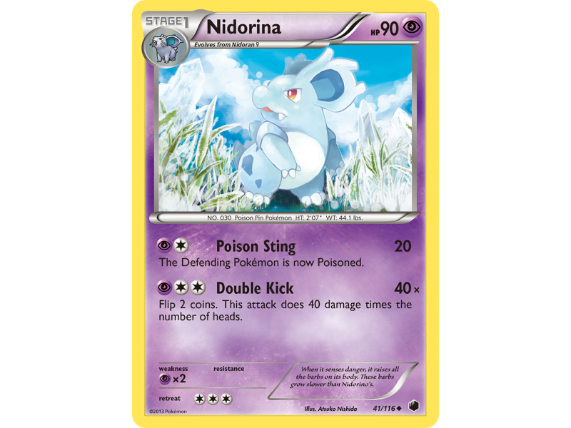 Nidorina (Reverse Holo)