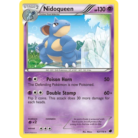Nidoqueen (Reverse Holo)