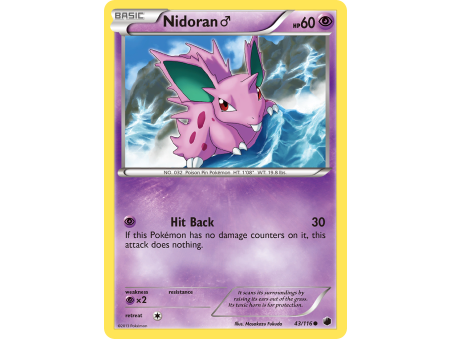 Nidoran ♂ (Reverse Holo)