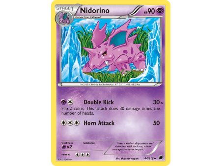 Nidorino (Reverse Holo)