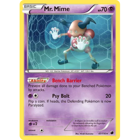 Mr. Mime (Reverse Holo)