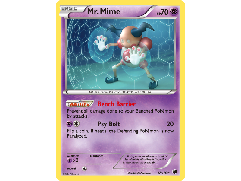 Mr. Mime (Reverse Holo)