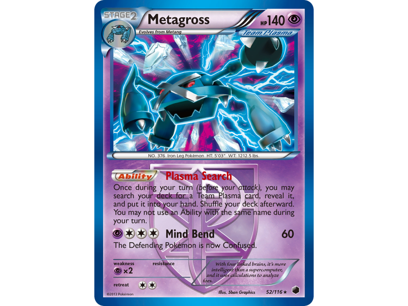 Metagross (Reverse Holo)