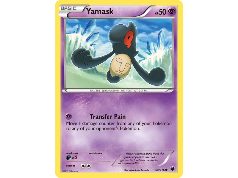 Yamask (Reverse Holo)