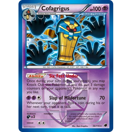 Cofagrigus (Reverse Holo)