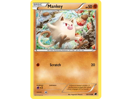 Mankey (Reverse Holo)