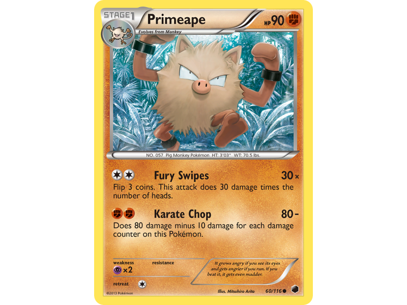 Primeape (Reverse Holo)