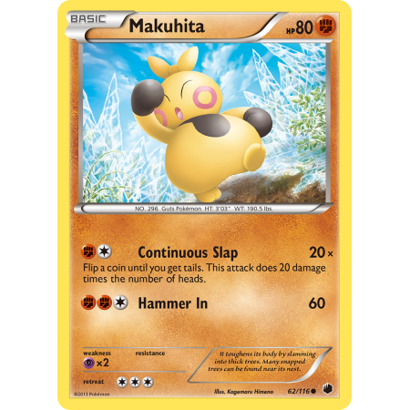 Makuhita (Reverse Holo)